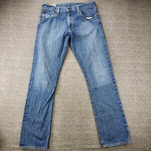 Polo Ralph Lauren Men Jeans Size 34x34* (36x 34) Hampton Cotton Made in Mexico